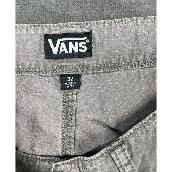 Vans Shorts‎ Mens 32 Gray Casual Outdoor Skater Style Lightweight Summer Y2K - Picture 4 of 13